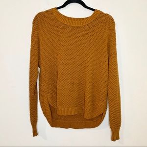 MADEWELL Parkhouse Pullover Sweater Golden Pecan